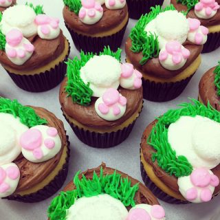Bunny Butt Cupcakes